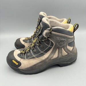 ASOLO Gore-Tex Hiking Boots Women's US 6.5 Gray/Blue FSN 70 GTX Trail Outdoors